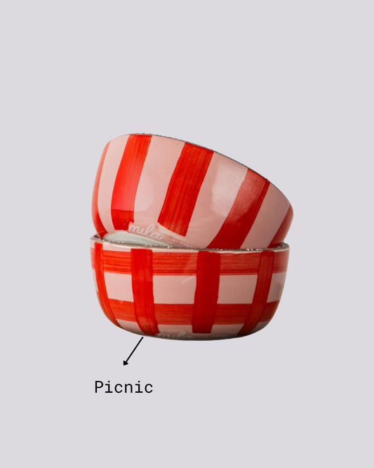 Bowl Picnic Rojo