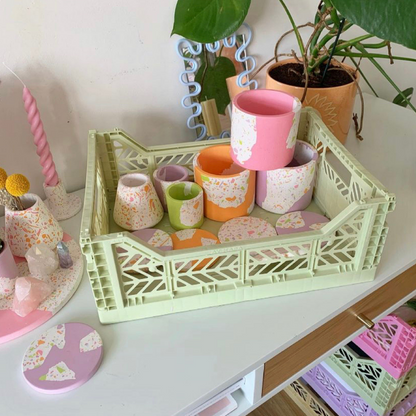 Midi Box Lime Cream