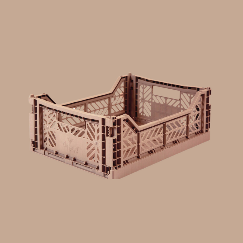 Midi Box Warm Taupe