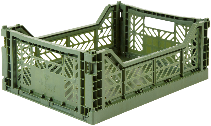 Midi Box Almond Green