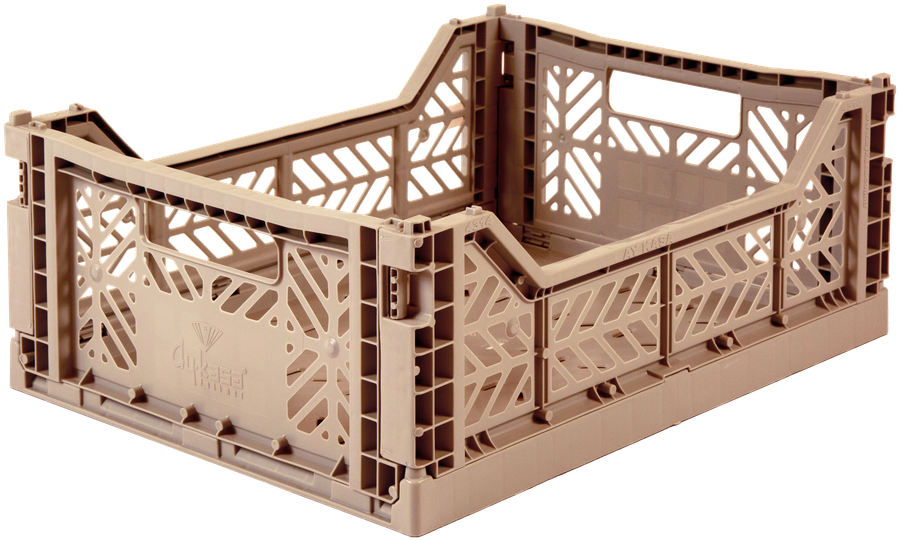 Midi Box Warm Taupe
